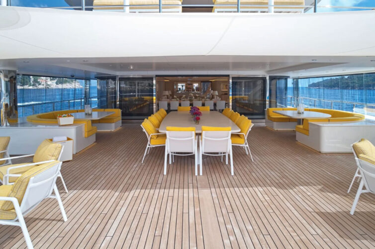 Aquarius yacht charter French Riviera 8