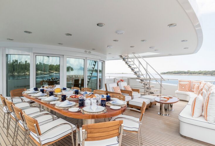La Tania yacht charter French Riviera 16