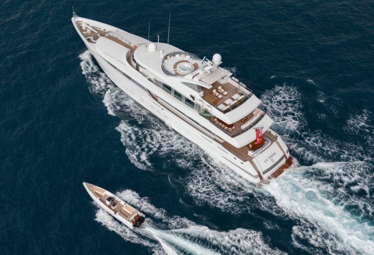 La Tania yacht charter French Riviera 24
