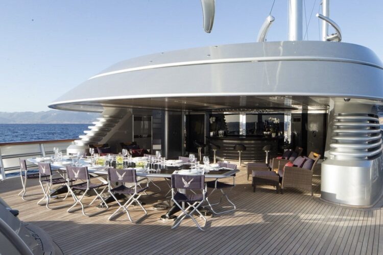 Maltese Falcon yacht charter French Riviera 8