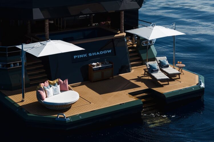 Pink Shadow yacht charter French Riviera 3