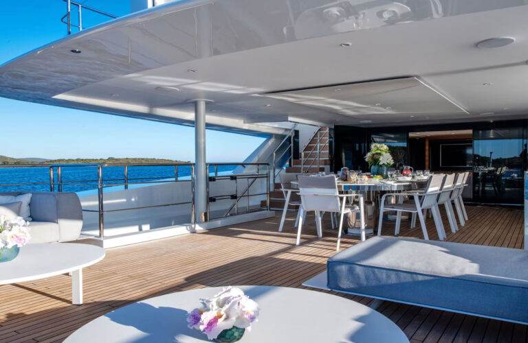 Silver Fox yacht charter French Riviera 13