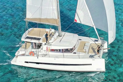 rent catamaran Bali 4.1 Golf Juan